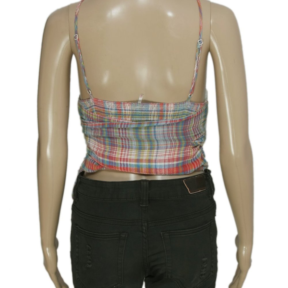 Free People Wool Real Love Plaid Tank Top New XS & S - Picture 8 of 8